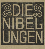 Carl Otto Czeschka. Die Nibelungen (The Nibelungs). (1920)