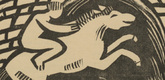 Maria Uhden. Rider (Reiter) (plate, p. 139) from the periodical Der Sturm. Wochenschrift für Kultur und Künste, vol. 8, no. 9 (Dec 1917). 1917