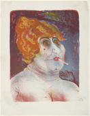 Otto Dix. Procuress (Kupplerin). 1923