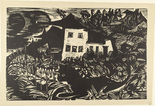 Ernst Ludwig Kirchner. White House in the Meadows (Weisses Haus in Wiesen). (1920)