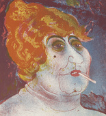 Otto Dix. Procuress (Kupplerin). 1923