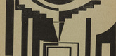 Edmund Kesting. Cinema (Kino) (in-text plate, title page) from the periodical Der Sturm. Wochenschrift für Kultur und Künste, vol. 18, no. 1/2 (Apr 1927). 1927
