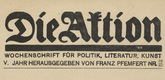 Die Aktion, vol. 5, no. 39/40. September 25, 1915