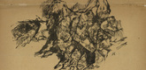 Oskar Kokoschka. Over (Vorüber) (in-text plate, title page) from the periodical Der Sturm. Wochenschrift für Kultur und Künste, vol. 1, no. 45 (Jan 5, 1911). 1911