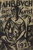 Georg Alexander Mathéy. Cover from Jahrbuch der jungen Kunst, vol. 3. 1922