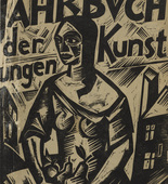 Georg Alexander Mathéy. Cover from Jahrbuch der jungen Kunst, vol. 3. 1922