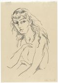 Otto Schoff. Blond Girl (Blondes Mädchen). unknown