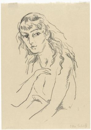 Otto Schoff. Blond Girl (Blondes M&auml;dchen). unknown