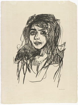 Oskar Kokoschka. Maria Orska. (1922)