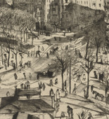 Rudolf Grossmann. Kurfürstendamm, Berlin. (1920)