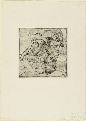 Paul Klee. Two Nudes in the Lake (Zwei Akte im See). 1907