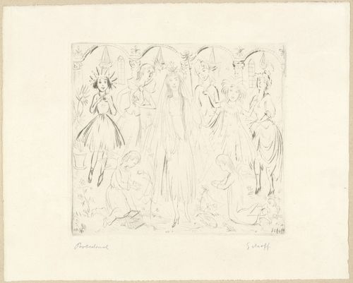 Otto Schoff. Fairy Tale (Märchen). unknown