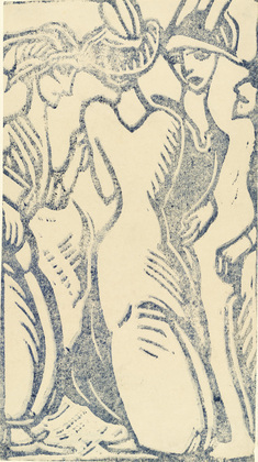 Christian Rohlfs. Three Women (Drei Frauen). (1912)