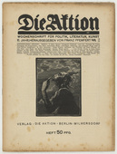 František Bílek. Die Aktion, vol. 6, no. 18/19. May 6, 1916