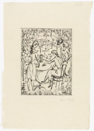 Otto Schoff. Girls in Boarding School II (Pensionatsmädchen II). unknown
