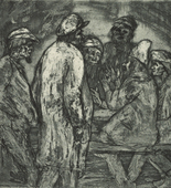 Emil Nolde. Dinner Party (Tischgesellschaft). (1906)