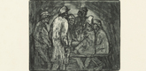 Emil Nolde. Dinner Party (Tischgesellschaft). (1906)