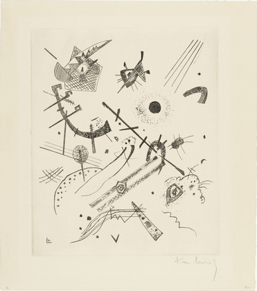 Vasily Kandinsky. Small Worlds XI (Kleine Welten XI) from  Small Worlds (Kleine Welten). 1922