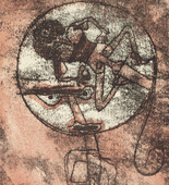 Paul Klee. The One in Love (Der Verliebte) from Masters' Portfolio of the Staatliches Bauhaus (Meistermappe des Staatlichen Bauhauses). 1923