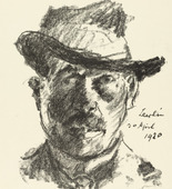 Lovis Corinth. Self-Portrait (Selbstbildnis). 1920
