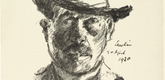 Lovis Corinth. Self-Portrait (Selbstbildnis). 1920