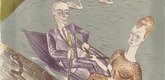 Conrad Felixmüller. In the Rowboat (Im Ruderboot). (1920)