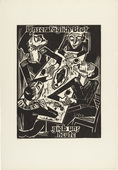 Max Pechstein. Give us this day / our daily bread (Unser täglich Brot / gieb uns heute) from The Lord's Prayer (Das Vater Unser). 1921