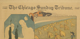 Lyonel Feininger. Wee Willie Winkie's World from The Chicago Sunday Tribune. September 30, 1906