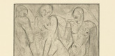 Wilhelm Lehmbruck. The Slave (Die Sklavin). (1914, printed 1920)