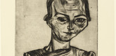 Conrad Felixmüller. Johanna. (1920)
