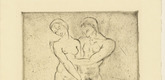 Wilhelm Lehmbruck. Rape I, woman full figure (Raub I, Weib ganz). (1911)