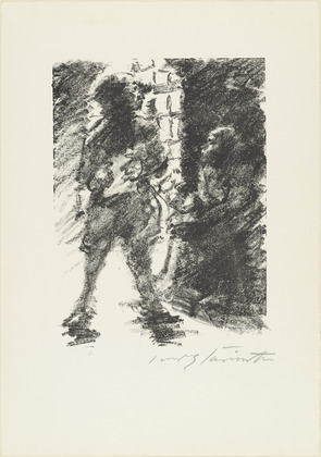 Lovis Corinth. Closing Illustration (Schlussbild) from The Robbers (Die Räuber). (1923)