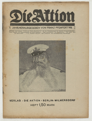 Die Aktion, vol. 10, no. 15/16. April 17, 1920