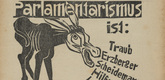 Conrad Felixmüller. Die Aktion, vol. 10, no. 19/20. May 15, 1920