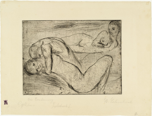 Wilhelm Lehmbruck. Apparition. (1914)