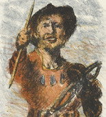 Lovis Corinth. William Tell (Wilhelm Tell) from William Tell (Wilhelm Tell). (1923-24, published 1925)