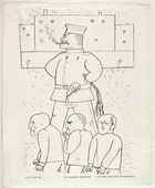 George Grosz. "The World Made Safe for Democracy" (Die vollendete Demokratie) from the portfolio God with Us (Gott mit uns). (1919, published 1920)