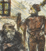 Lovis Corinth. Attinghausen and Rudenz (Attinghausen und Rudenz) from William Tell (Wilhelm Tell). (1923-24, published 1925)
