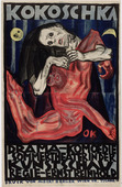 Oskar Kokoschka. Pietà (Poster for Murderer, Hope of Women). 1909