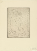 Wilhelm Lehmbruck. John the Baptist (Johannes). (1911, printed  1920)