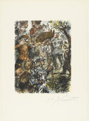 Lovis Corinth. Tell's Shot (Der Tell-Schuss) from William Tell (Wilhelm Tell). (1923-24, published 1925)