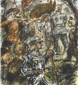 Lovis Corinth. Tell's Shot (Der Tell-Schuss) from William Tell (Wilhelm Tell). (1923-24, published 1925)