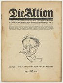 Die Aktion, vol. 4, no. 2. January 10, 1914