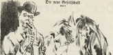 Ottomar Starke. The New Society: Plate 6 (Die neue Gesellschaft: Blatt 6) (plate, folio 34 verso) from the periodical Der Bildermann, vol. 1, no. 17 (December 1916). (1916)
