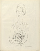 Rudolf Grossmann. Pious Helene (Die fromme Helene) (plate, folio 35) from the periodical Der Bildermann, vol. 1, no. 17 (Dec 1916). 1916