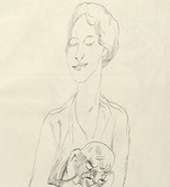 Rudolf Grossmann. Pious Helene (Die fromme Helene) (plate, folio 35) from the periodical Der Bildermann, vol. 1, no. 17 (Dec 1916). 1916