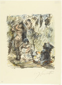 Lovis Corinth. Aline Adorned as Queen Again (Aline wird wieder als Königin geschmückt) from The Queen of Golconda (Die Königin von Golkonde). (1920/21)