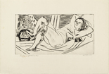 Max Beckmann. Siesta. (1923)