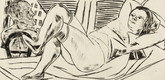 Max Beckmann. Siesta. (1923)