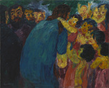 Emil Nolde. Christ and the Children. 1910